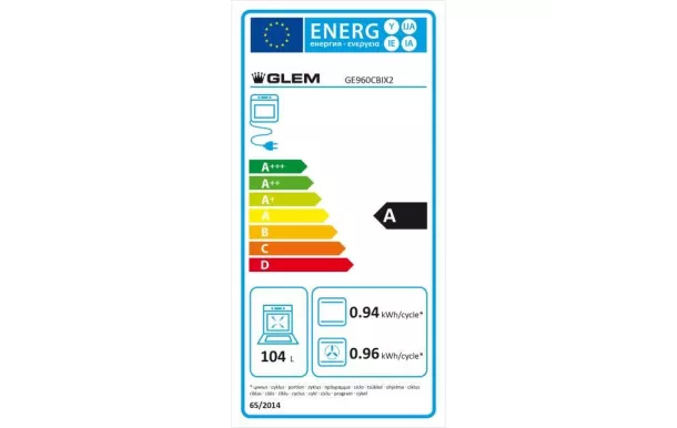 piano de cuisson mixte inox GLEM GE960CBIX2