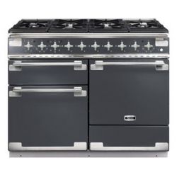 Cuisinière FALCON ELISE 110 Mixte Ardoise/Nickel brossé- ELS110DFSL/-EU