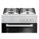 BEKO Cuisinière gaz 4 foyers 60 cm FSG62010FW