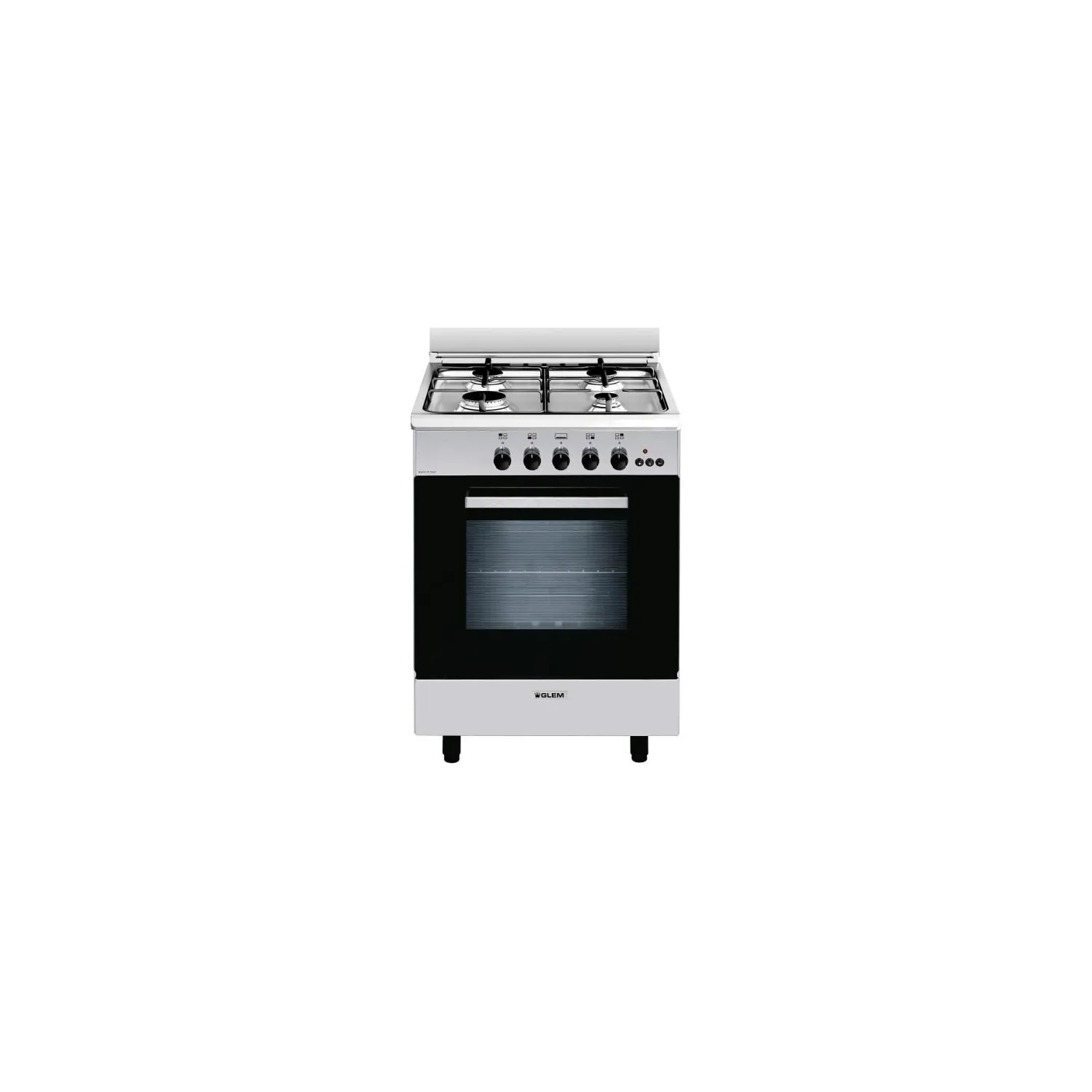 GLEM Cuisinière 4 feux gaz 60 cm GA660MIX GLEM Cuisinière 4 feux gaz 60 cm GA660MIX