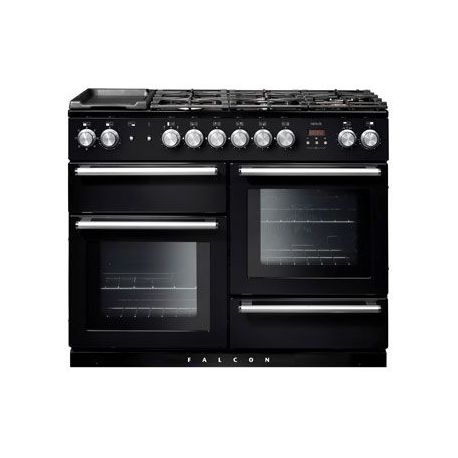 Cuisinière FALCON NEXUS 110 Mixte Noir/Chrome - NEX110DFBLC