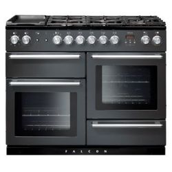 Cuisinière FALCON NEXUS 110 Mixte Ardoise/Chrome - NEX110DFSLC