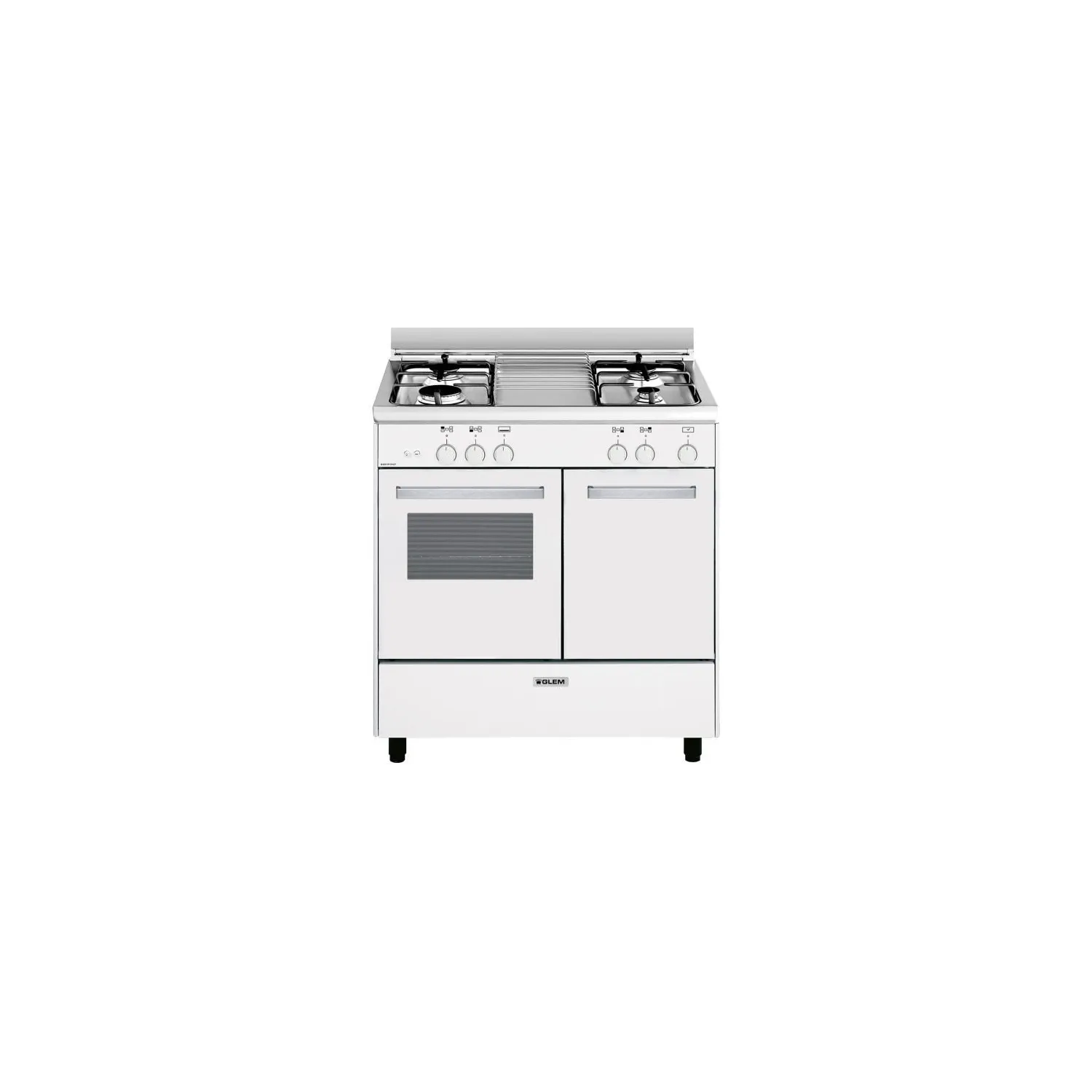 GLEM cuisinière butanette 80 cm GA85PMWH