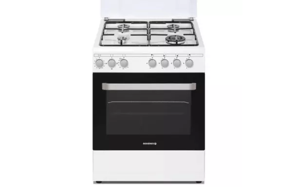 ROSIERES - Cuisinière 4 feux gaz RGG663CSW/E 