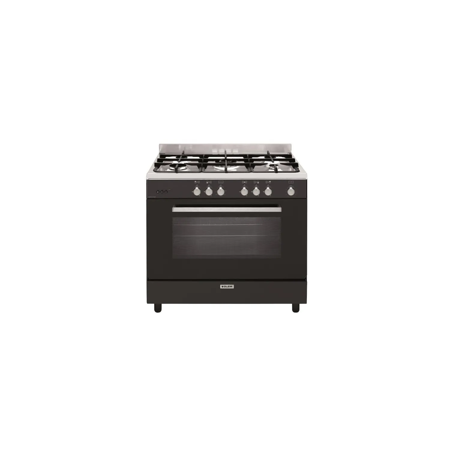 GLEM piano de cuisson 90 cm gaz GE960CMBK2