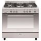 GLEM piano de cuisson gaz 90 cm inox GE960CMIX2