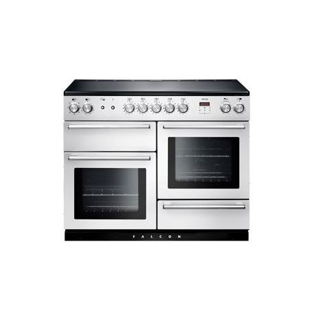 Cuisinière FALCON NEXUS 110 Induction Blanc/Chrome - NEX110EIWHC