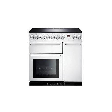 Cuisinière FALCON NEXUS 90 Induction Blanc/Chrome - NEX90EIWH/C