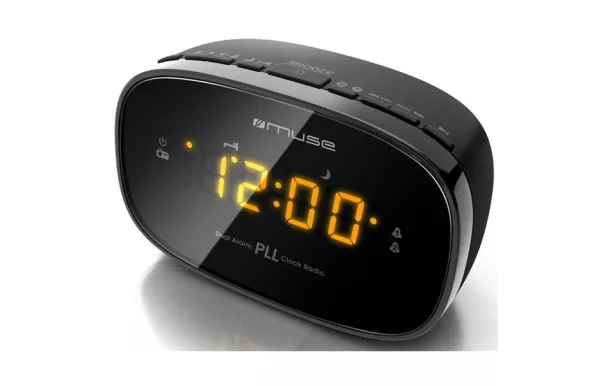 MUSE radio réveil double alarme - M150CR
