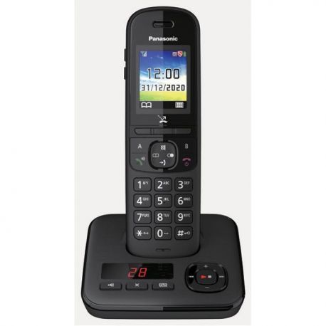 PANASONIC Téléphone sans fil DECT Répondeur KXTGH720FRB 