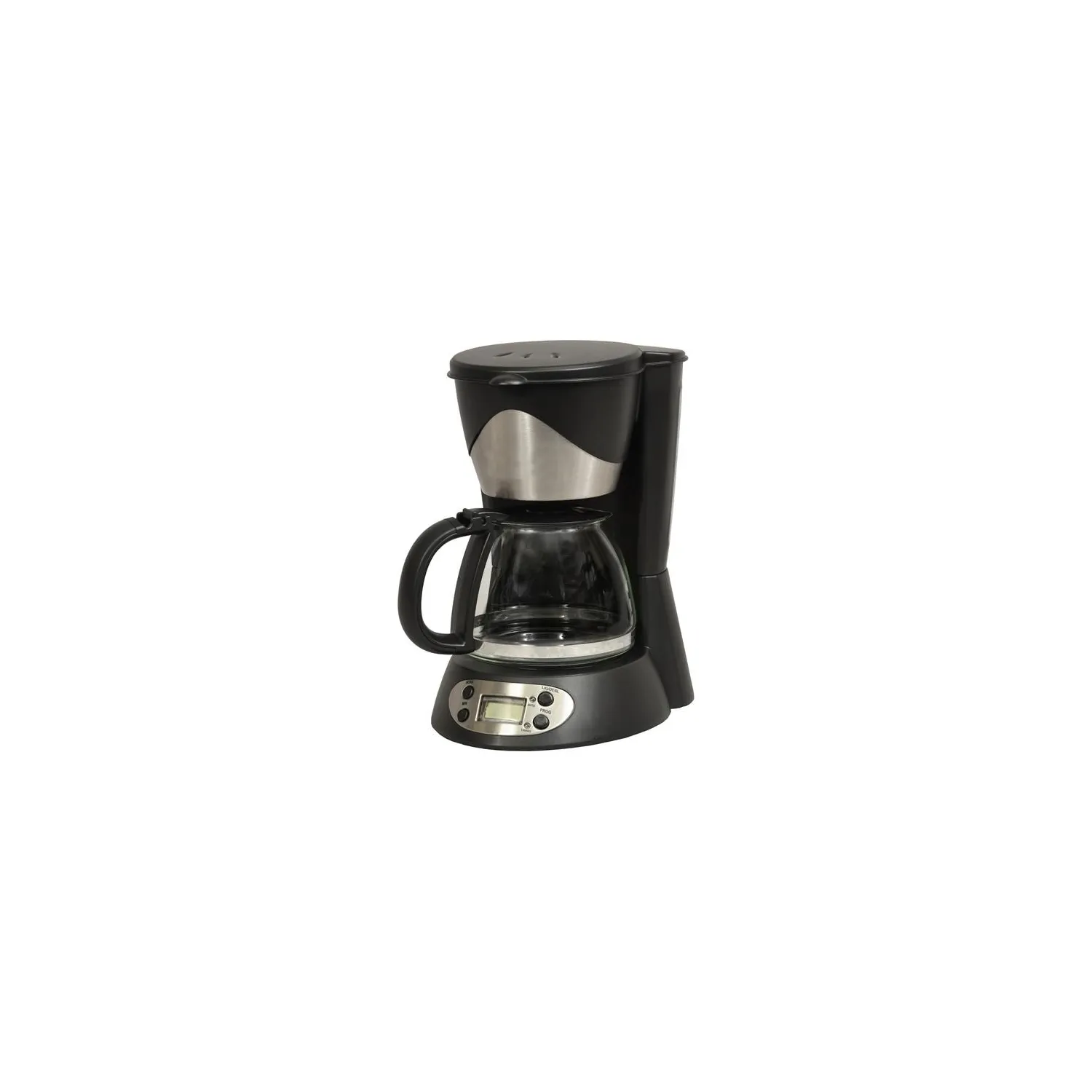 KITCHENCHEF Cafetière filtre 6 tasses programmable & Inox KSMD230T