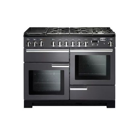 Cuisinière FALCON Professional + 110 Deluxe Mixte Ardoise/Chrome - PDL110DFSL/C