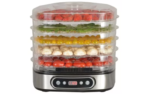 KITCHENCHEF déshydrateur 5 plateaux inox SECCO5IX 
