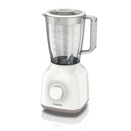 PHILIPS Blender 1.5 L Blanc & Beige - Daily Collection - HR2100.00 