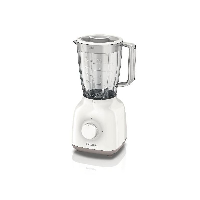 philips blender 1.5 l blanc & beige - daily collection - hr2100.00