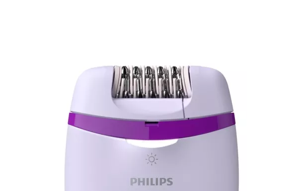 PHILIPS Épilateur compact Violet - Satinelle Essential - BRE275.00