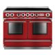Cuisinière FALCON Continental 1092 induction rouge cerise - FCON1092EIRD/N