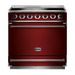 Cuisinière FALCON 900S Induction Rouge cerise/Nickel brossé - F900SEIRD/N-EU