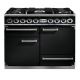 Cuisinière FALCON Semi Pro DELUXE 1092 Mixte 110 Noir/Chrome - F1092DXDFBL/CM -EU