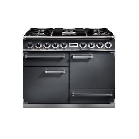 Cuisinière FALCON Semi Pro DELUXE 1092 Mixte 110 Ardoise/Nickel brossé - F1092DXDFSL/NM-EU