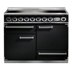 Cuisinière FALCON Semi Pro DELUXE 1092 Induction Noir/Chrome -F1092DXEIBL/C-EU