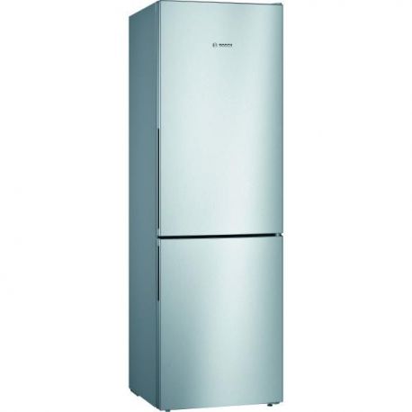 BOSCH Réfrigérateur combiné 308 litres inox KGV36VLEAS