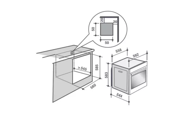 achat four encastrable SAUTER SOP6214LX avis pas cher