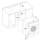 WHIRLPOOL Lave-linge Tout-intégrable 7 Kg - 1400 tr/mn BIWMWG71483FRN avis comparatif