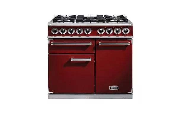 Cuisinière mixte FALCON DELUXE 1000 rouge cerise F1000DXDFRD/NM-EU 