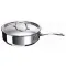  BEKA Sauteuse chef 24 cm crepieres sauteuses poeles inox revetue tefal pas cher