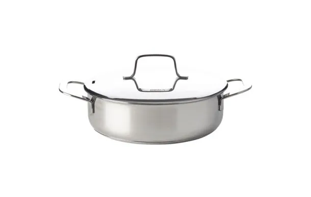 BEKA LINE Sauteuse inox 24 cm + couvercle - Maestro