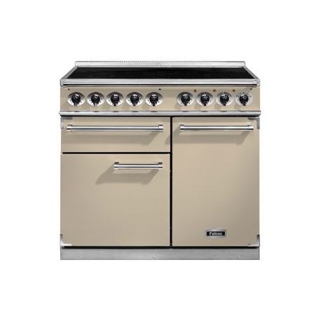 Cuisinière FALCON Semi Pro DELUXE 1000 Induction Crème/Chrome - F1000DXEICR/C-EU
