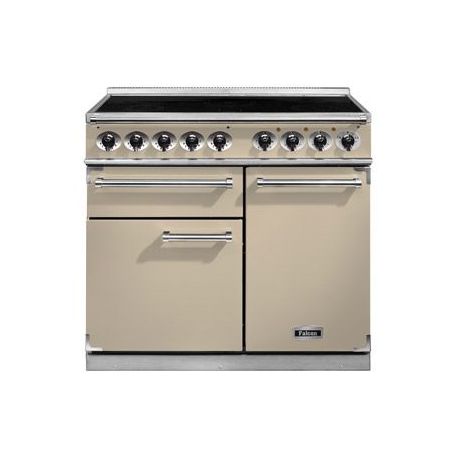 Cuisinière FALCON Semi Pro DELUXE 1000 Induction Crème/Chrome - F1000DXEICR/C-EU