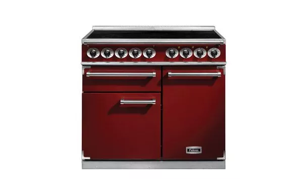 Cuisinière Induction FALCON DELUXE 1000 rouge cerise F1000DXEIRD/N-EU 