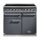 Cuisinière FALCON Semi Pro DELUXE 1000 Induction Ardoise/Nickel brossé - F1000DXEISL/N-EU