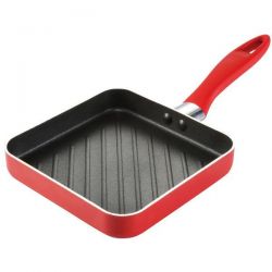 TESCOMA PRESTO MINI POELE GRIL 14X14CM ROUGE