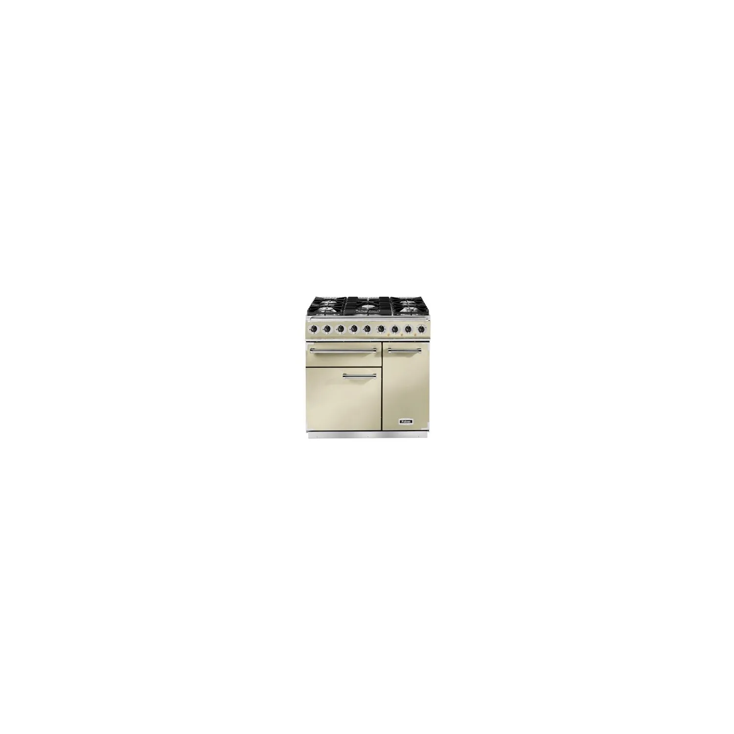 Cuisinière FALCON Semi Pro DELUXE 900 Mixte CrèmeChrome F900DXDFCRCM EU