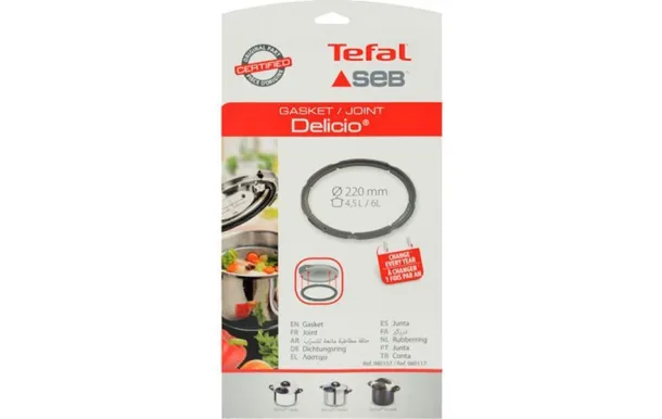 SEB Joint 4.5 L ou 6 L Delicio - 980157
