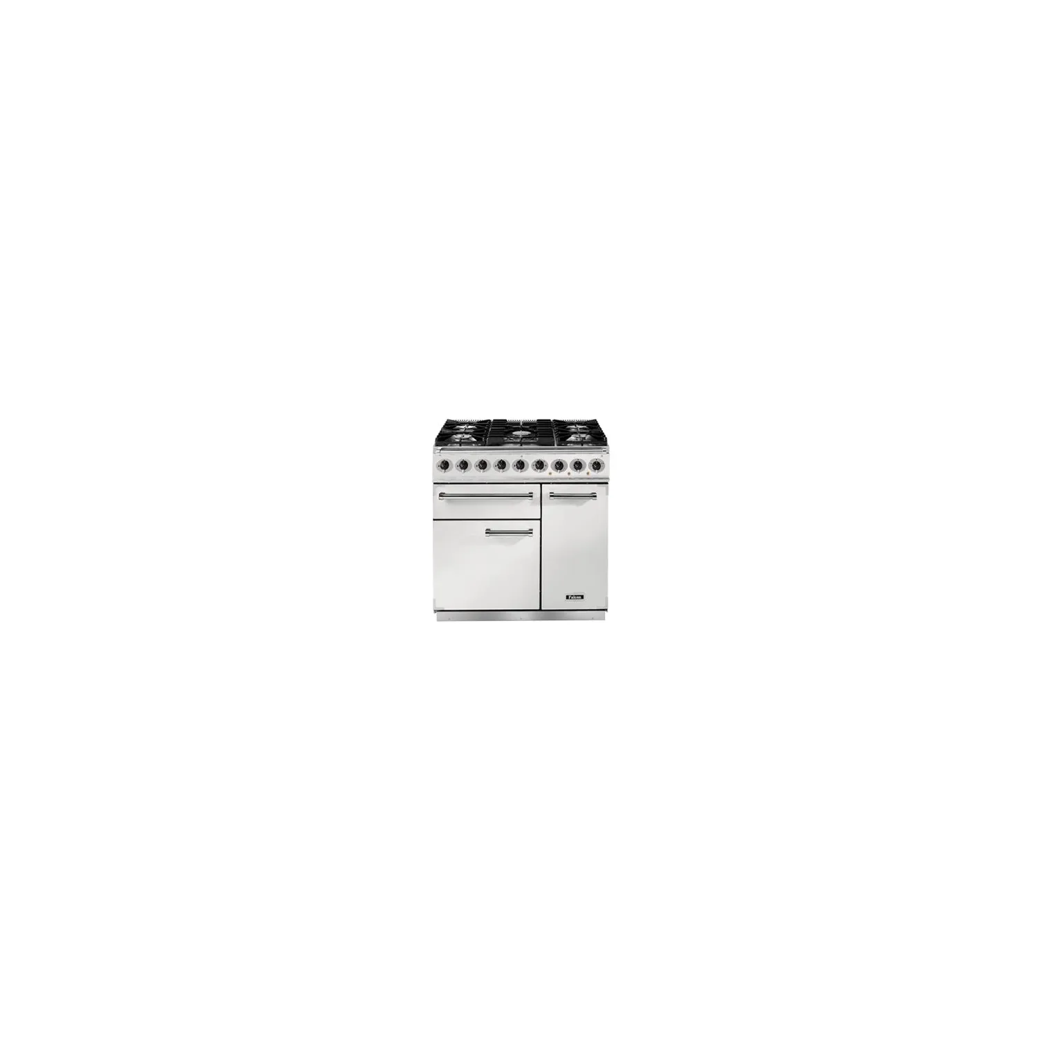 Cuisinière FALCON Semi Pro DELUXE 900 Mixte Brossé F900DXDFWHNM EU