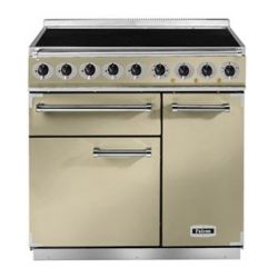 Cuisinière FALCON Semi Pro DELUXE 900 Induction Crème/Chrome - F900DXEICR/C-EU