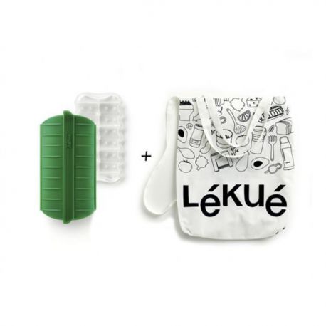 LEKUE Kit Papillotte Green Shopper