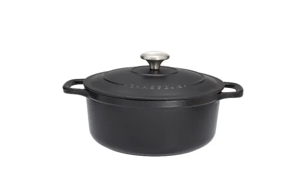 CHASSEUR Cocotte en fonte ronde 24 cm Noire - Sublime