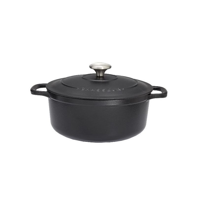 CHASSEUR Cocotte en fonte ronde 32 cm Noire - Sublime