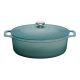 CHASSEUR Cocotte en fonte ovale 33 cm Quartz - Sublime