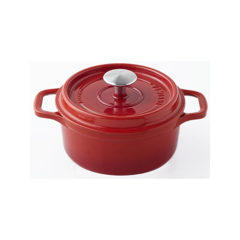 INVICTA Cocotte en fonte ronde 20 cm Rubis