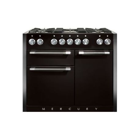 Cuisinière FALCON MERCURY 1082 Mixte Noir Brillant/Inox poli -MCY1082DFGB/-EU