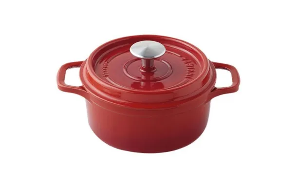 INVICTA Cocotte en fonte ronde 28 cm Rubis