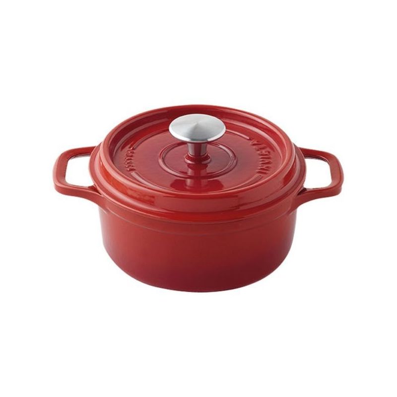 INVICTA Cocotte en fonte ronde 28 cm Rubis