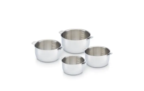  BEKA Set de 4 casseroles 14 à 20 cm select casserole serie de casseroles inox pas cher avis