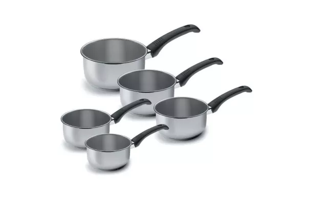  LACOR Serie de 5 casseroles 12/20 cm - Studio casserole serie de casseroles inox pas cher avis